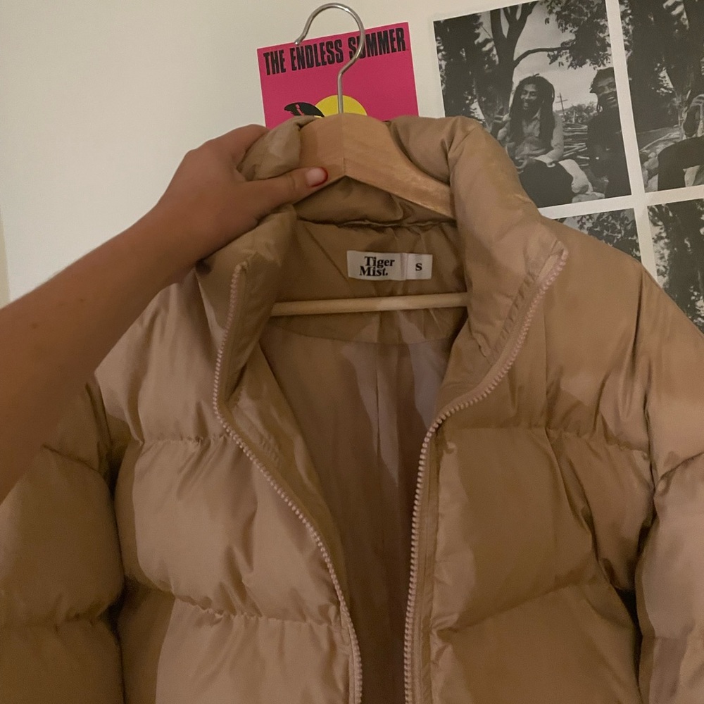 tiger mist tan puffer - Picture 2 of 4